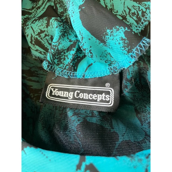 Vintage Young Concepts 80s Floral Dress - Picture 5 of 5